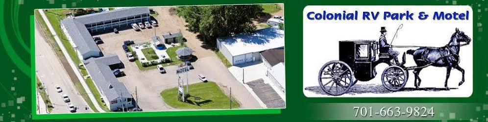 Colonial Motel And Rv Park Mandan Esterno foto